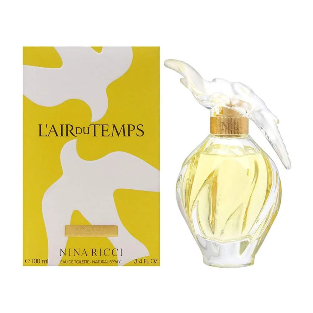 Nina Ricci L'Air du Temps Eau de Toilette 100ml Classic Women's Floral Perfume