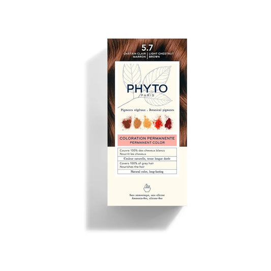 PHYTO PhytoColor Coloration Permanente - 5.7 Light Chestnut Brown 112 ml