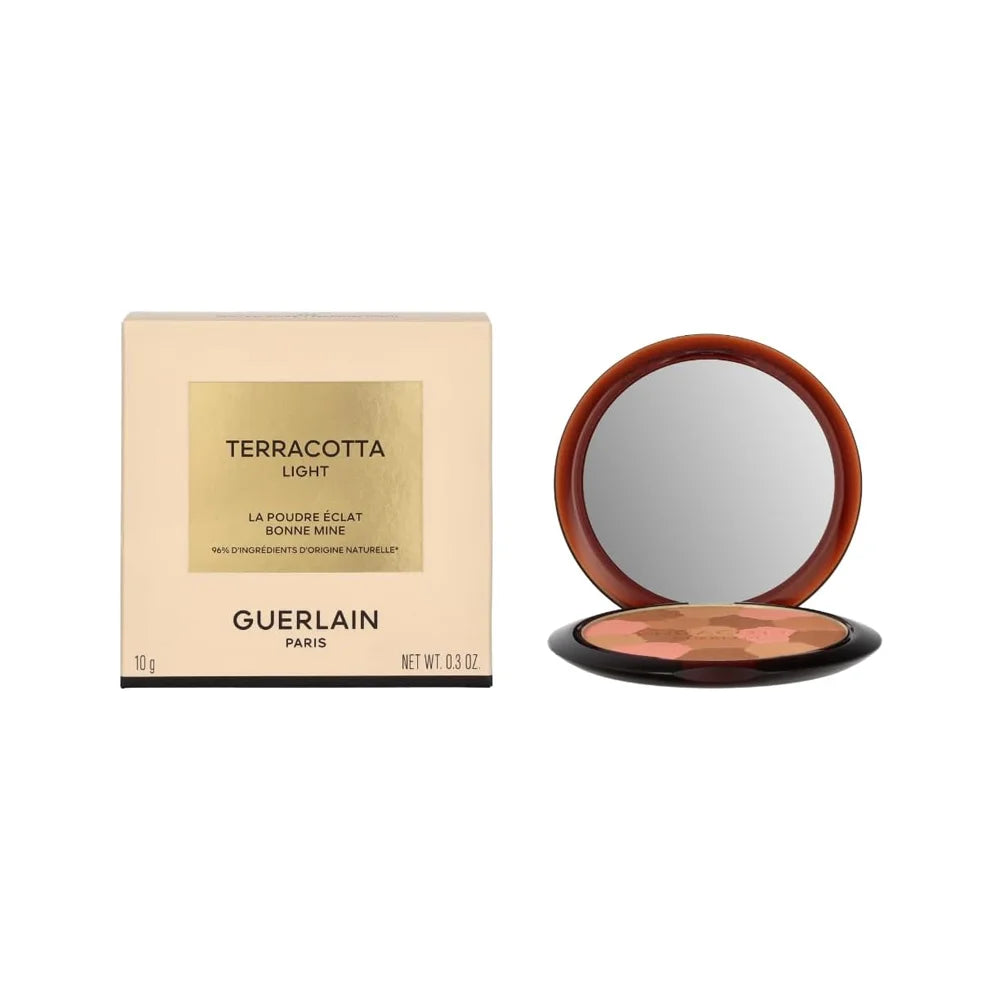 Terracotta Light Natural Healthy Glow Powder - 02 Medium Cool by Guerlain for Women - 0.3 oz Powder