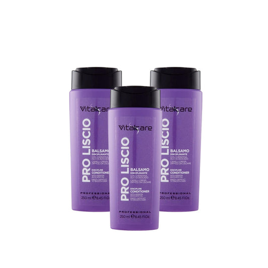 Vitalcare Smooth Pro Smoothing Conditioner 250ml, Pack of 3