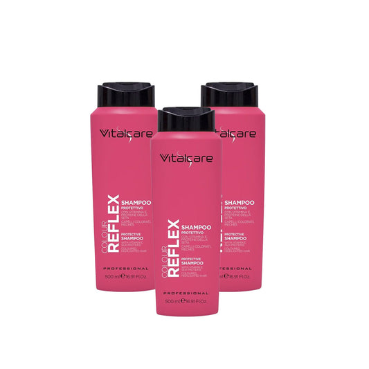 Vitalcare Colour Reflex Shampoo 500 ml, Pack of 3