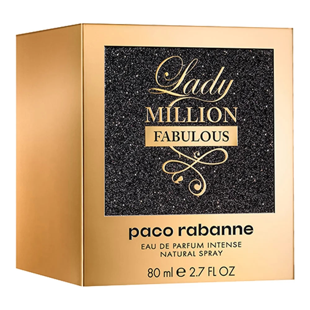 Paco Rabanne Lady Million Fabulous Eau de Parfum Intense Natural Spray 80ml