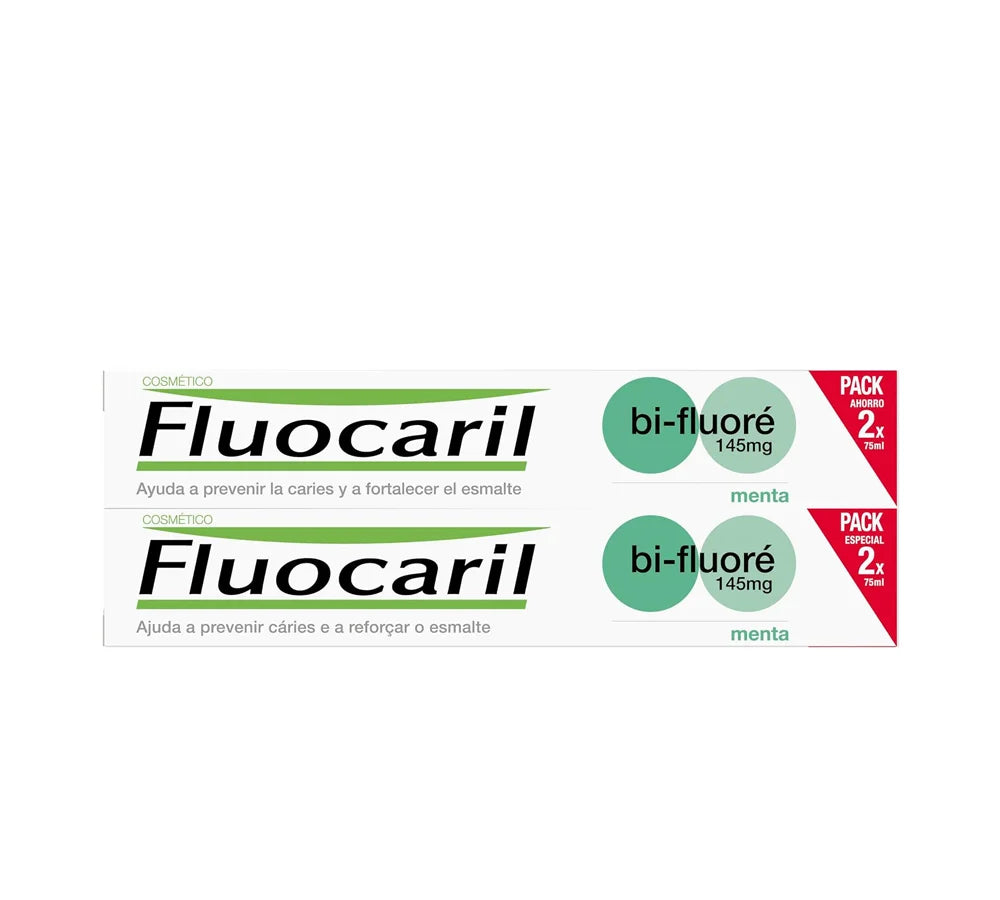 FLUOCARIL Bi-145 Mint 2X75 ml, Neutral, 2 x 145 mg