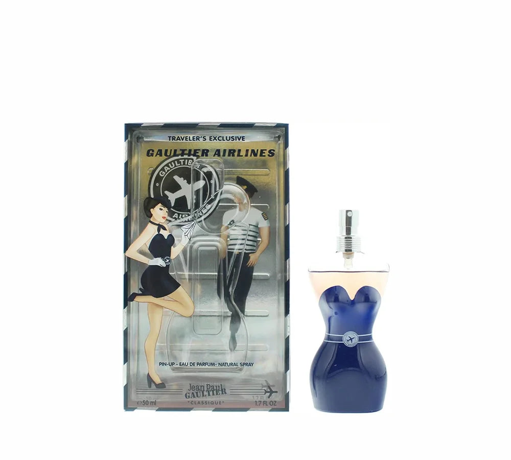 JEAN PAUL GAULTIER Classique Eau de Parfum Airlines Eau De Parfum 50 ml (woman), (Pack of 1)