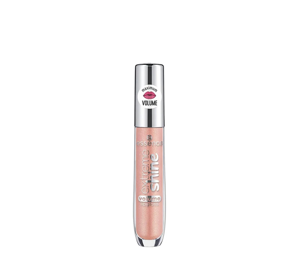 essence Extreme shine volume lip gloss, lip gloss, no. 08 gold dust, gold, oil-free (5 ml)